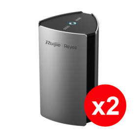 Kit 2 x Router Mesh Wi-Fi 6 Dual Band, AX3200, 4 x RJ45 1G, 4 dBi, Cloud Management - Ruijie RG-M32(2PACK) Ruijie Networks - 1